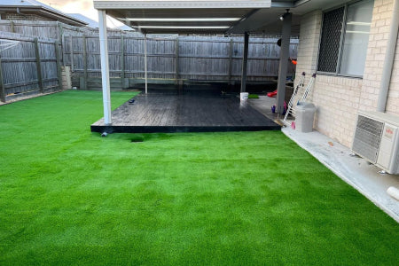 40mm Dense Pile Artificial Grass for High-Traffic Lawns