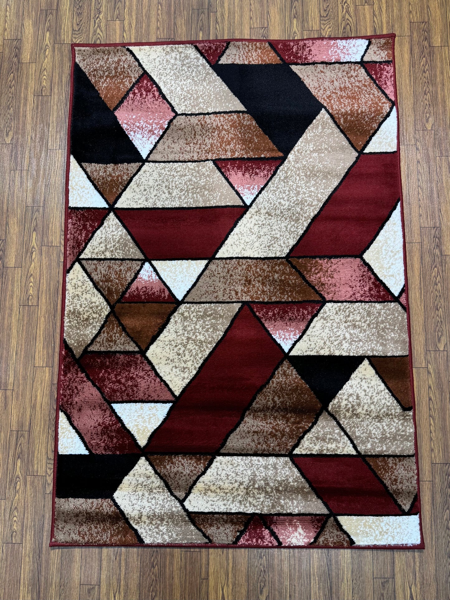Abstract Modern Persian Design Rug in (3x5 ft)