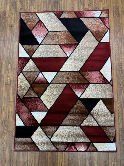 Abstract Modern Persian Design Rug in (3x5 ft)