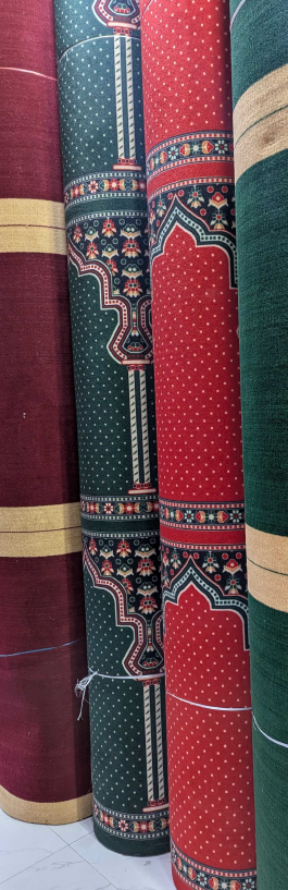 Printed Mosque Carpet with Individual Musalla Design | Budget-Friendly