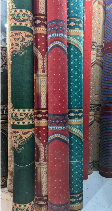 Printed Mosque Carpet with Individual Musalla Design | Budget-Friendly